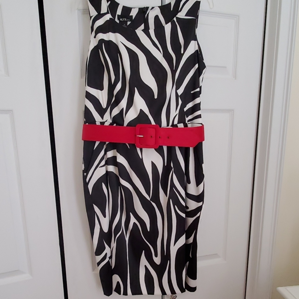 Alyx black and white dress